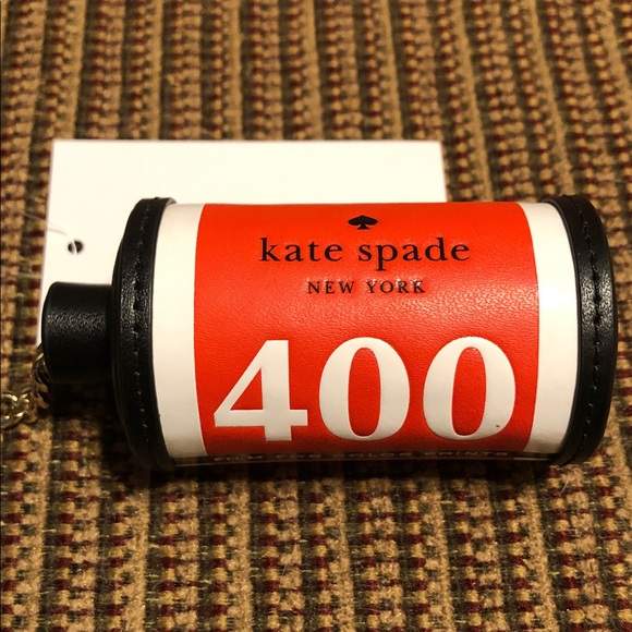NWT-Kate Spade-SET-Picture This-Camera📷Wristlet & Film Roll🎞️Bag Charm/Keychain - Picture 11 of 16